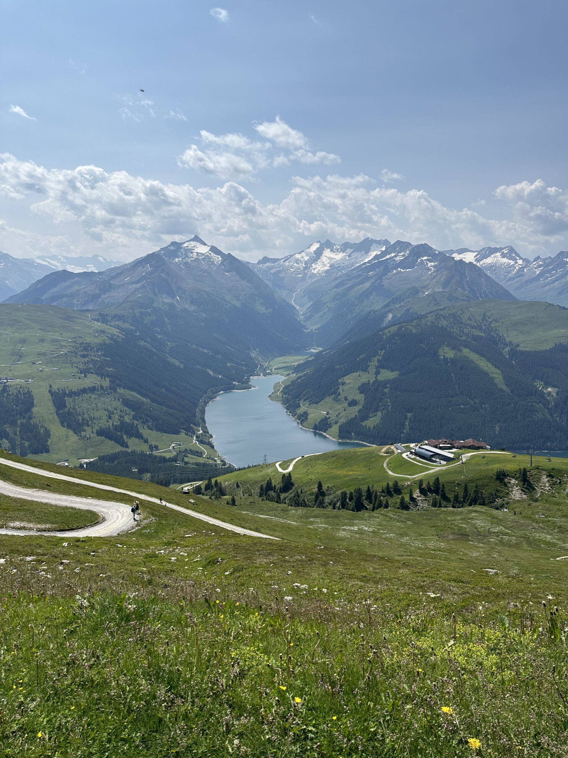 Panorama Alm im Sommer
