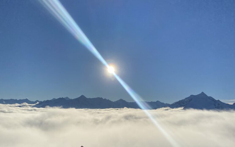 Panorama Alm Ausblick